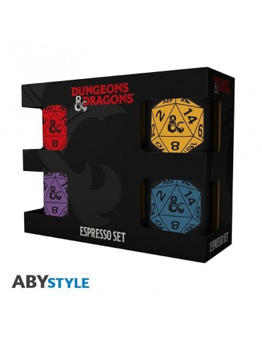 TAZAS DE CADE DRAGONES Y MAZMORRAS 