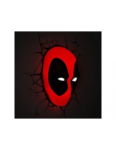 LÁMPARA 3D LED DEADPOOL