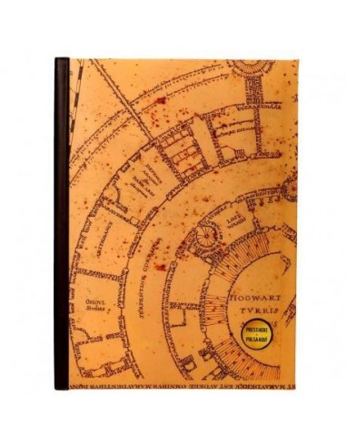 Harry Potter Libreta con Luz Mapa...