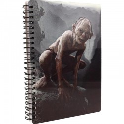 LIBRETA 3D GOLLUM EL SEÑOR...