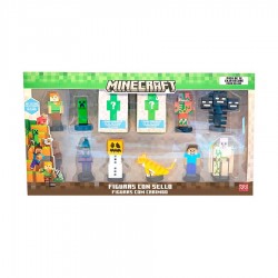 MINECRAFT PARCK 12 FIGURAS...