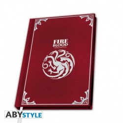 Cuaderno A5 Fire and Blood